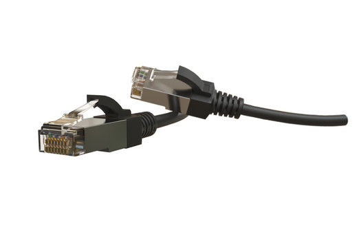 Hyperline PC-LPT-SFTP-RJ45-RJ45-C6-3M-LSZH-BK Патч-корд S/FTP, экранированный, категория 6 (100% Fluke Component Tested), 28AWG, LSZH, 3 м, черный